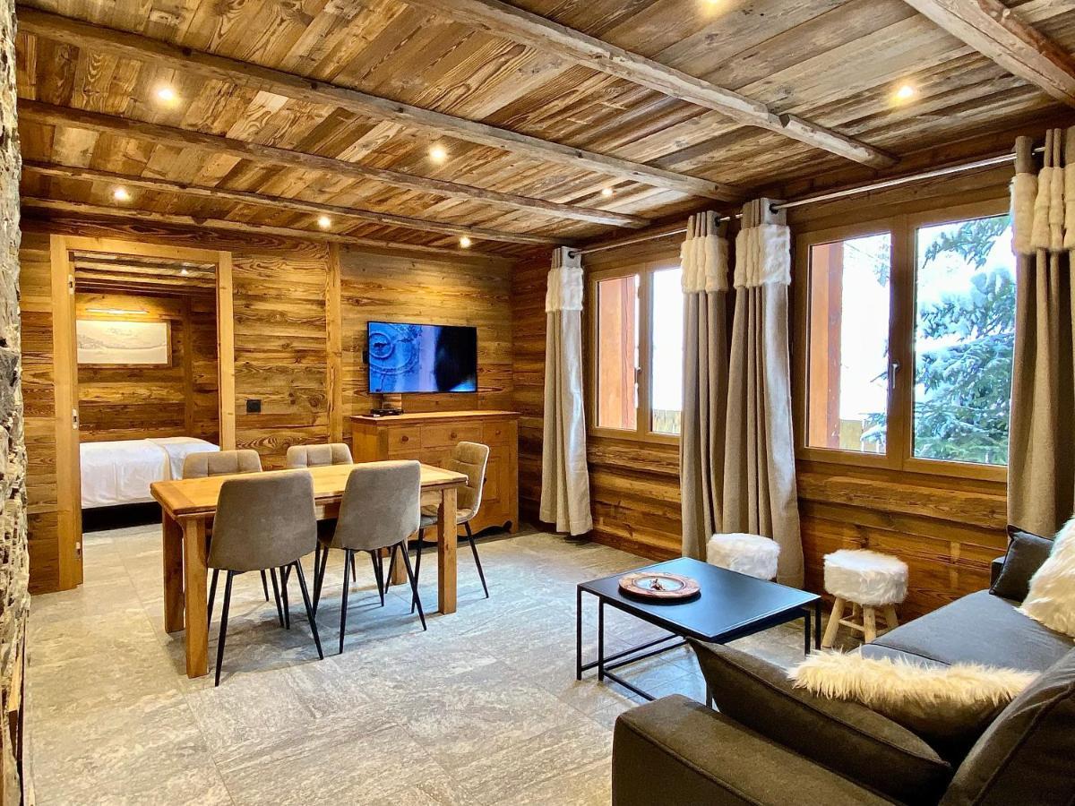 Chalet Les Cocales Residence Sejour Et Nuitees B&B - Appartement Pin Cembro Bessans Exterior photo