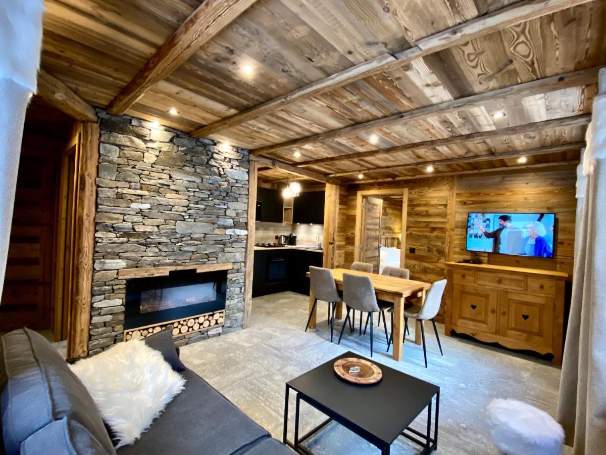 Chalet Les Cocales Residence Sejour Et Nuitees B&B - Appartement Pin Cembro Bessans Exterior photo