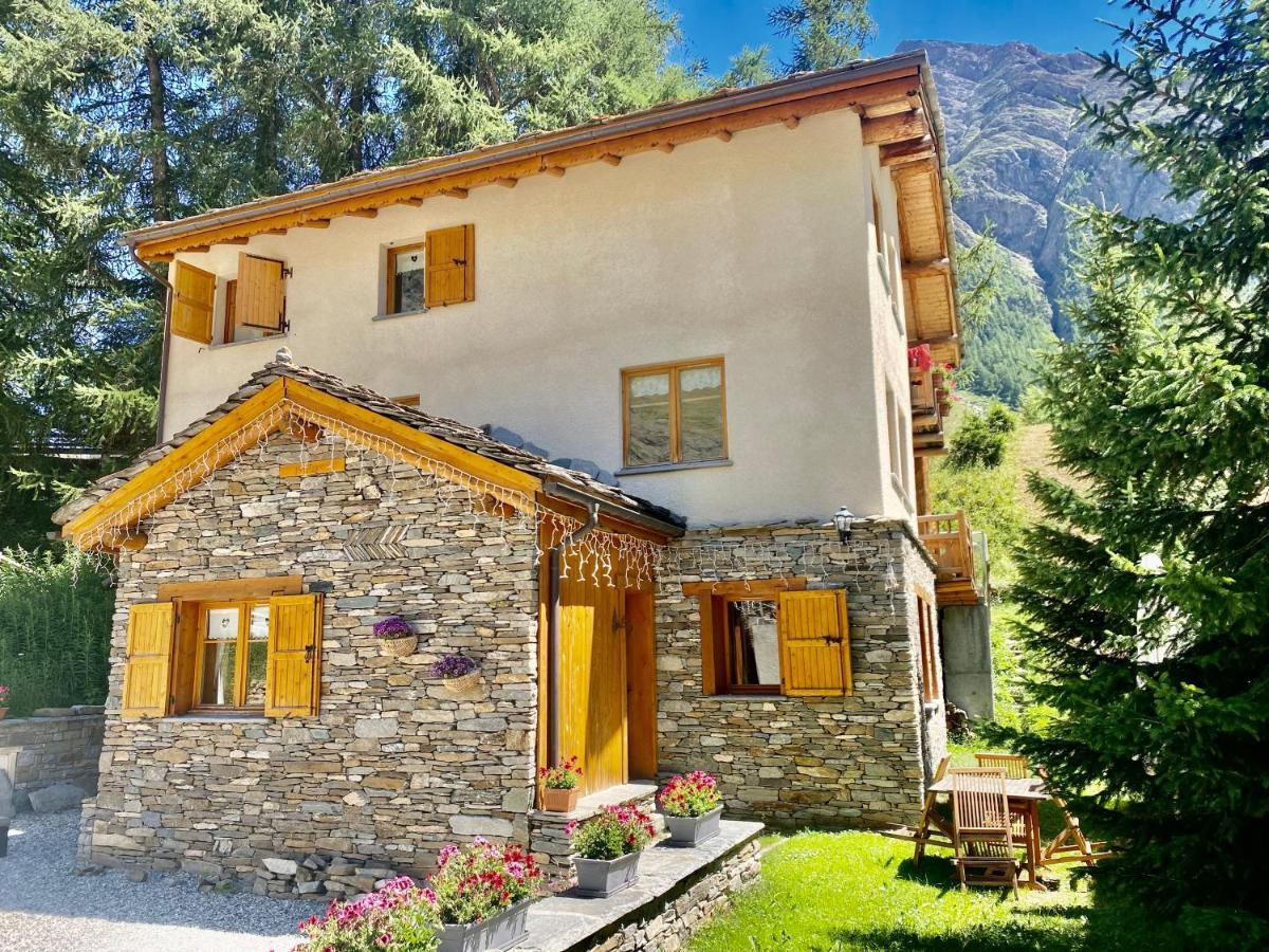 Chalet Les Cocales Residence Sejour Et Nuitees B&B - Appartement Pin Cembro Bessans Exterior photo