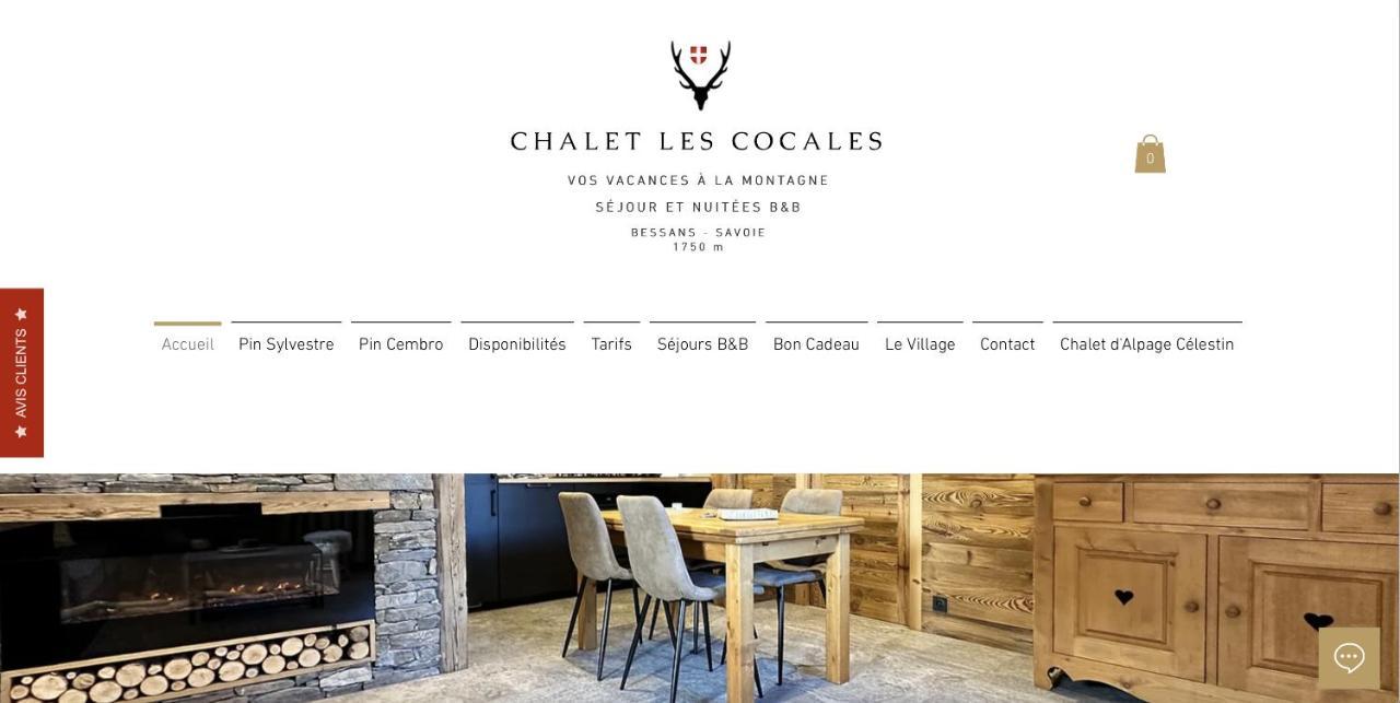 Chalet Les Cocales Residence Sejour Et Nuitees B&B - Appartement Pin Cembro Bessans Exterior photo